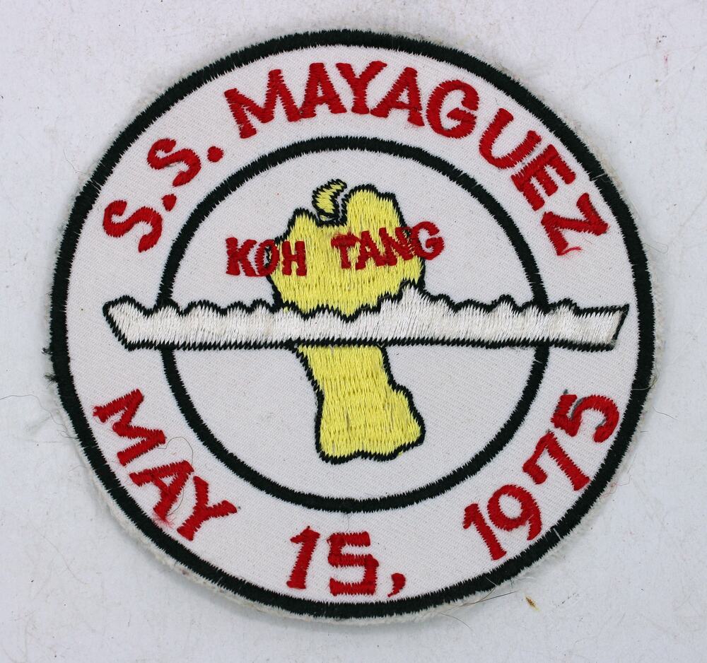 US Merchant Ship SS Mayaguez 1975 Rescue Heritage Commemorative Patch